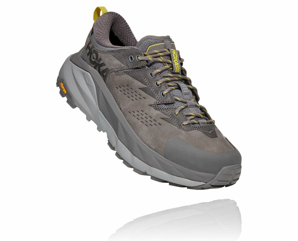 Men's Kaha Low GORE-TEX - Charcoal Gray / Green Sheen