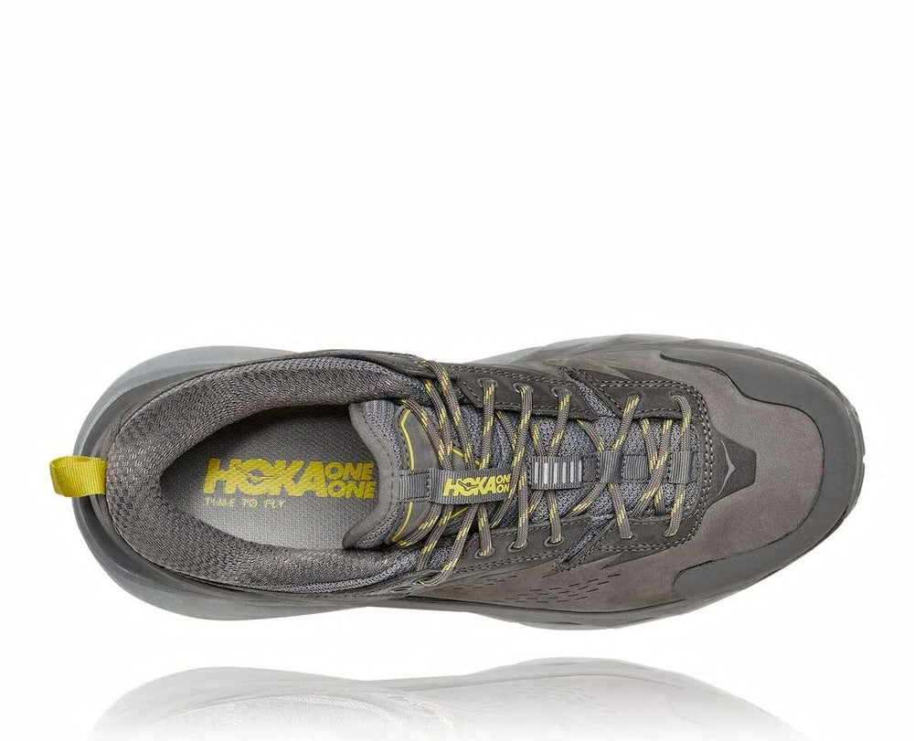 Men's Kaha Low GORE-TEX - Charcoal Gray / Green Sheen