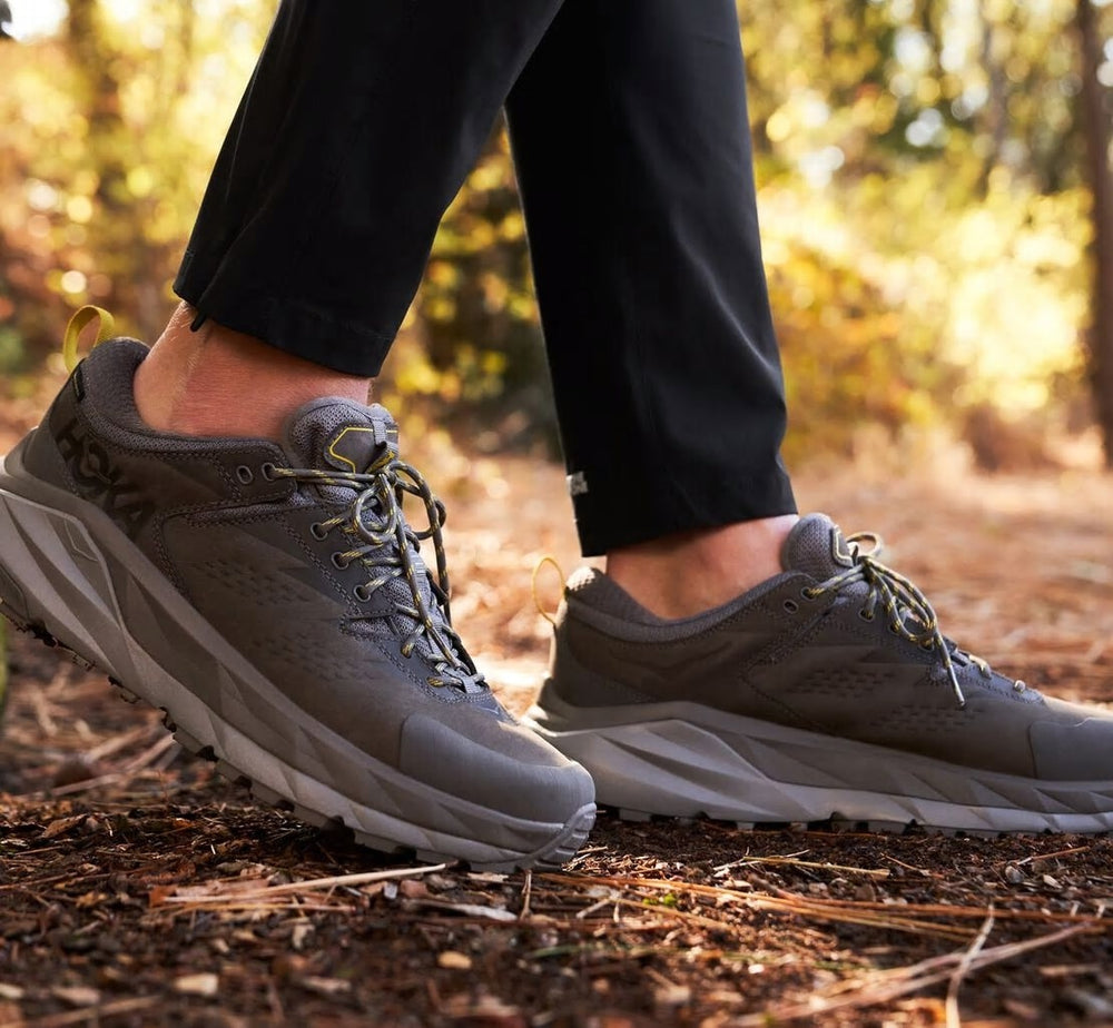 Men's Kaha Low GORE-TEX - Charcoal Gray / Green Sheen