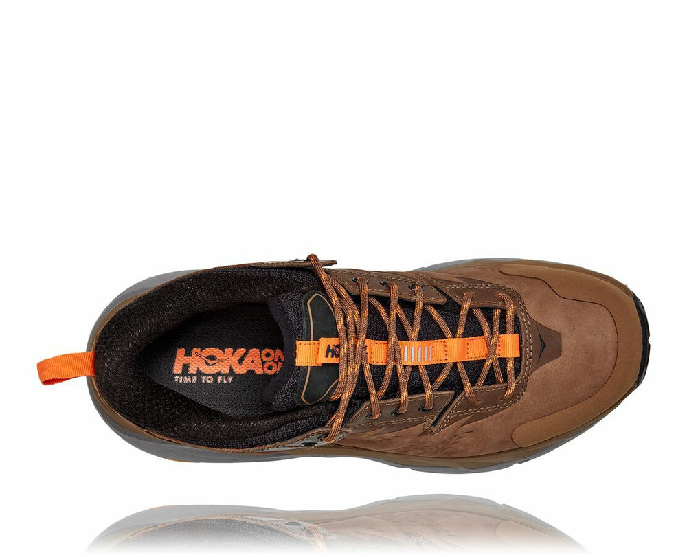 Men's Kaha Low GORE-TEX - Otter / Persimmon Orange