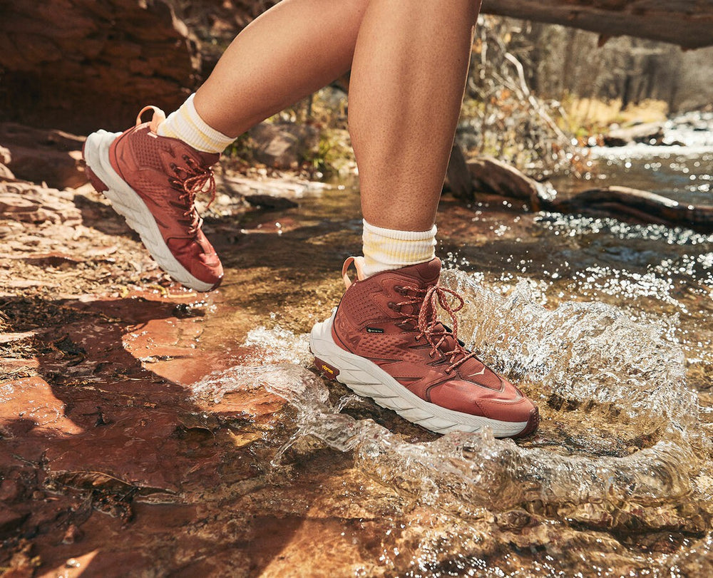Women's Anacapa Mid GORE-TEX - Hot Sauce / Cherry Mahogany