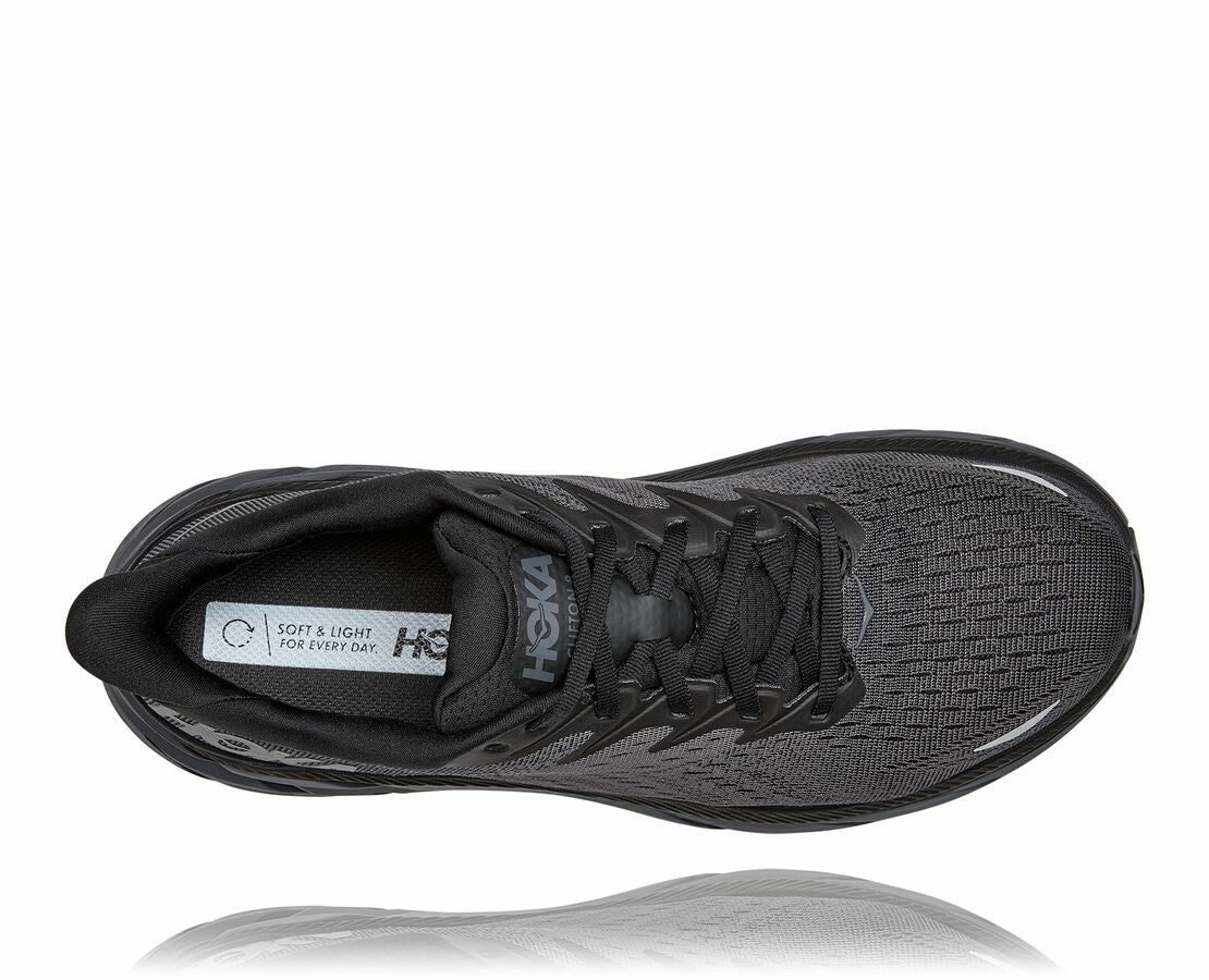 Men's Clifton 8 - Black / Black