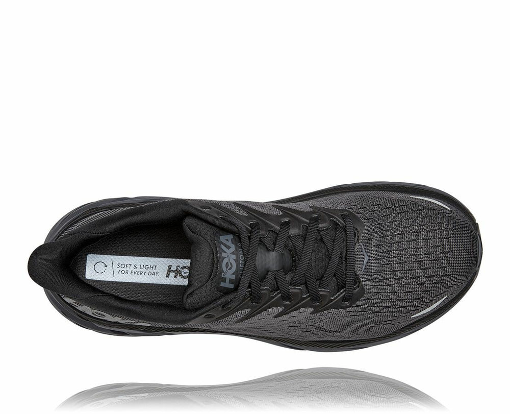 Men's Clifton 8 - Black / Black