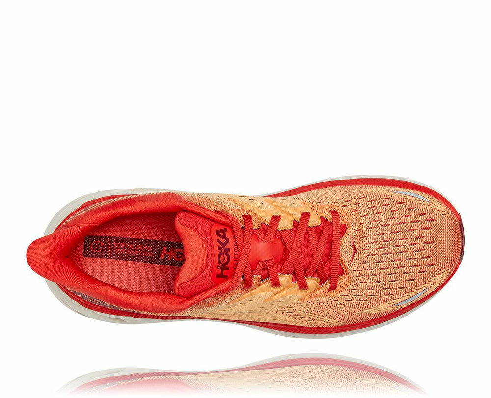 Men's Clifton 8 - Fiesta / Blazing Orange