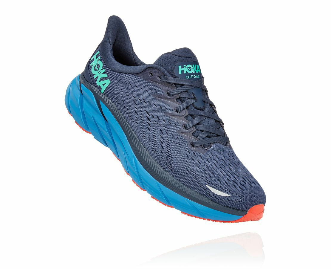 Men's Clifton 8 - Outer Space / Vallarta Blue