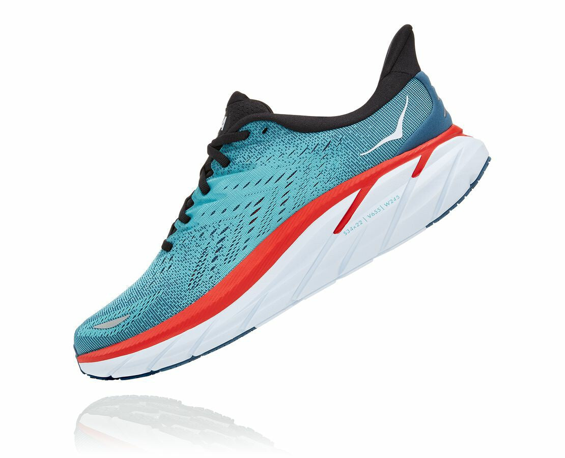 Men's Clifton 8 - Real Teal / Aquarelle
