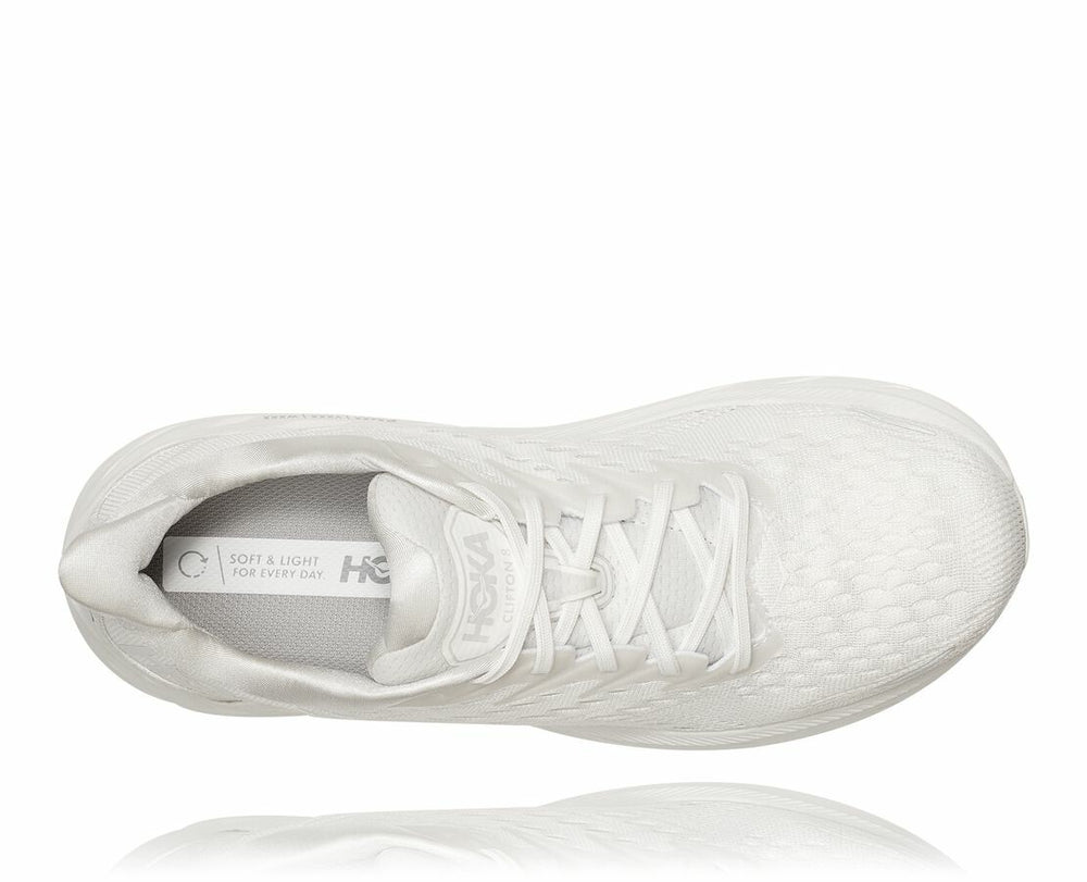 Men's Clifton 8 - White / White