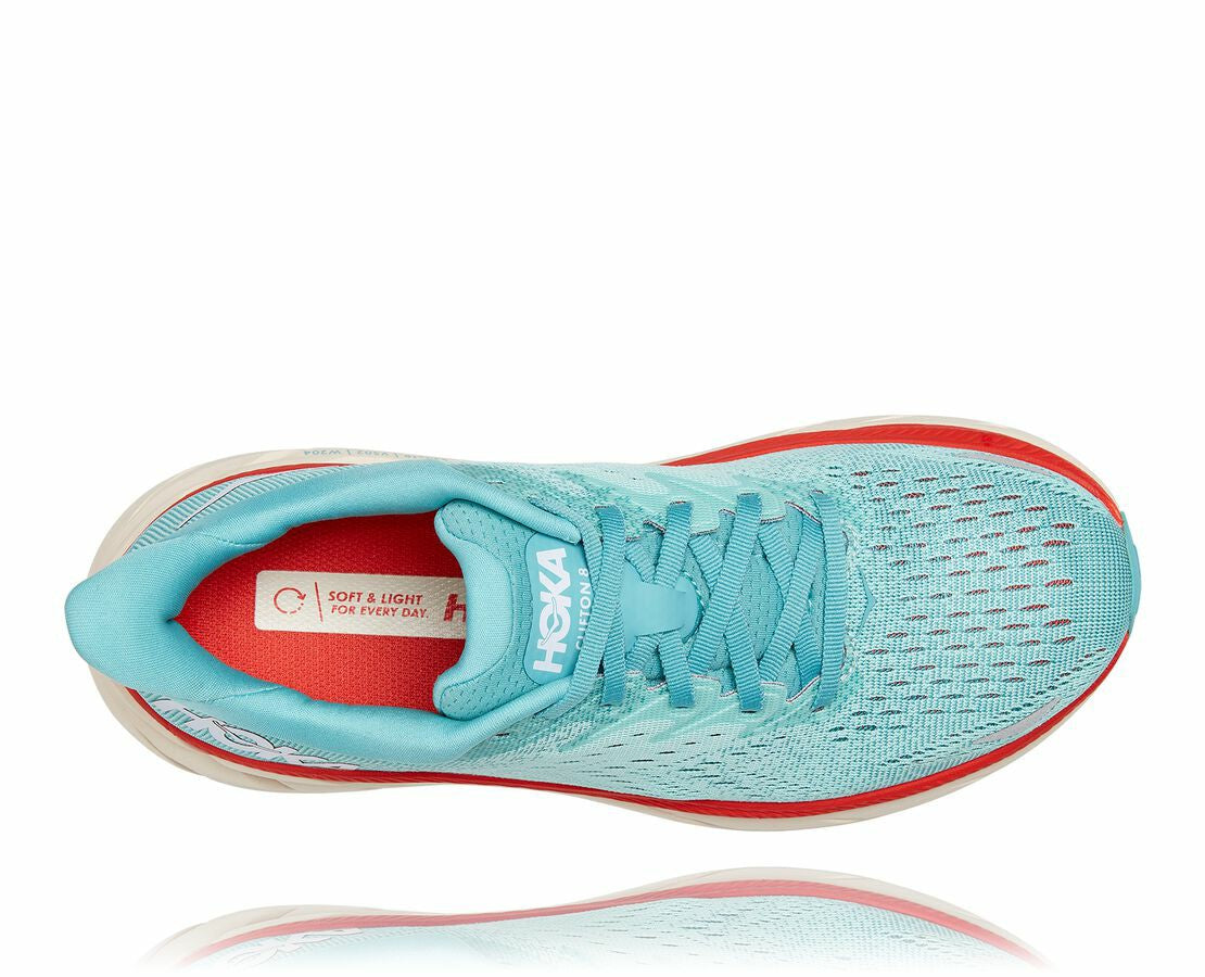 Women's Clifton 8 - Aquarelle / Eggshell Blue