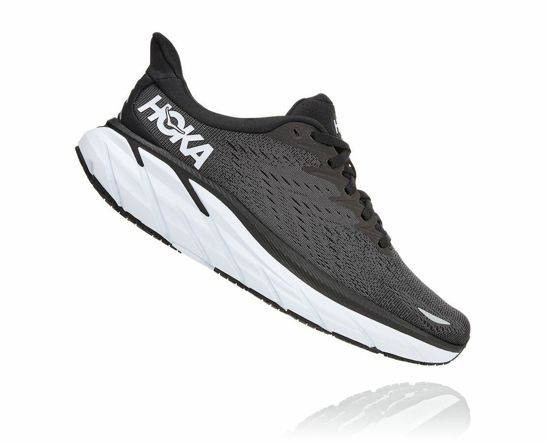 Women's Clifton 8 - Black / White