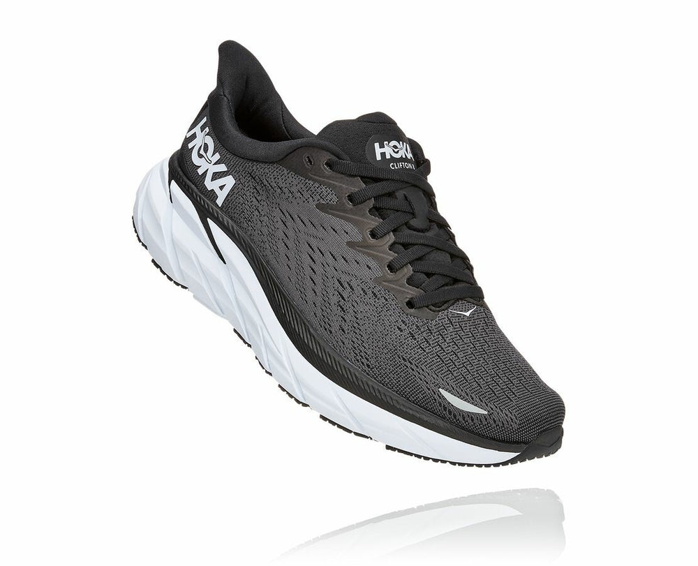 Women's Clifton 8 - Black / White