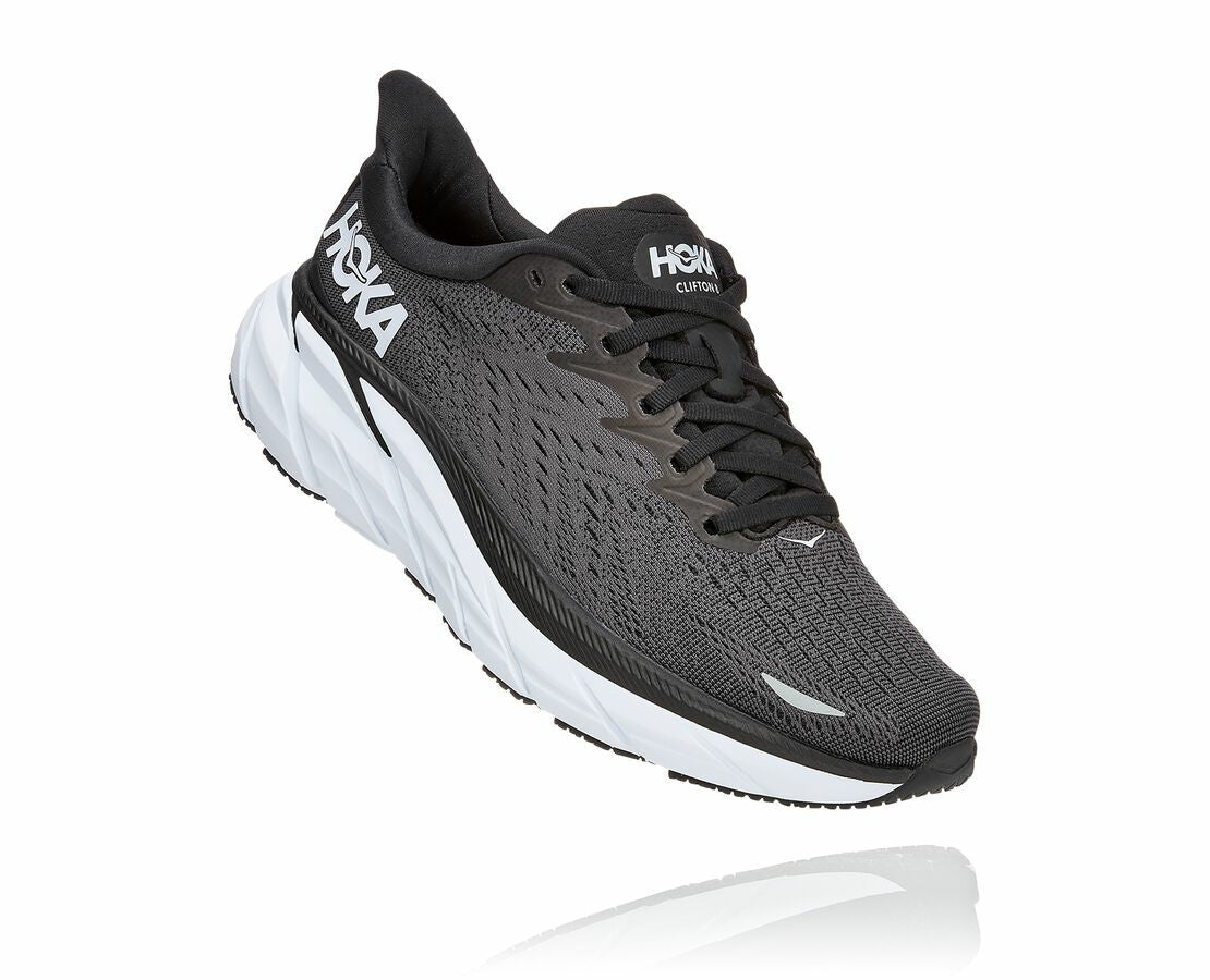 Women's Clifton 8 - Black / White