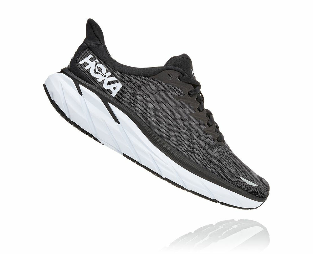 Women's Clifton 8 - Black / White