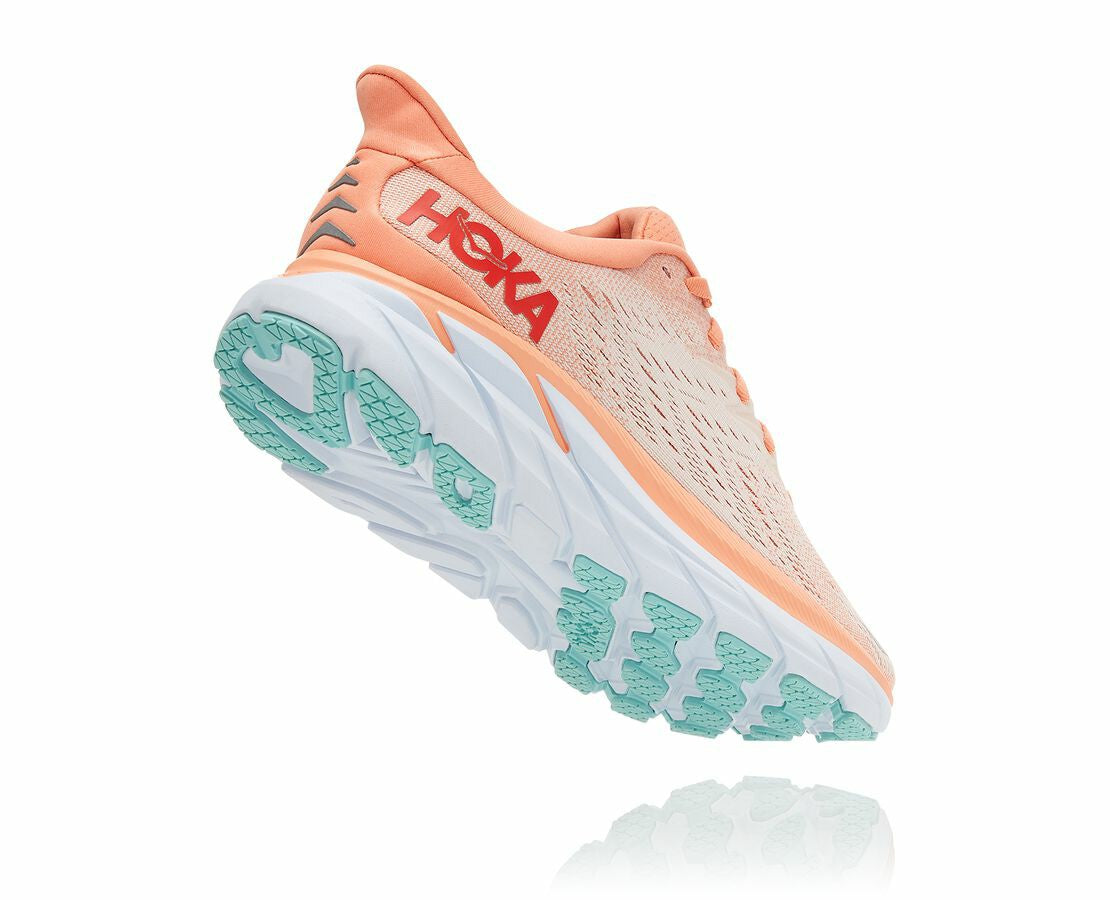 Women's Clifton 8 - Cantaloupe / Silver Peony