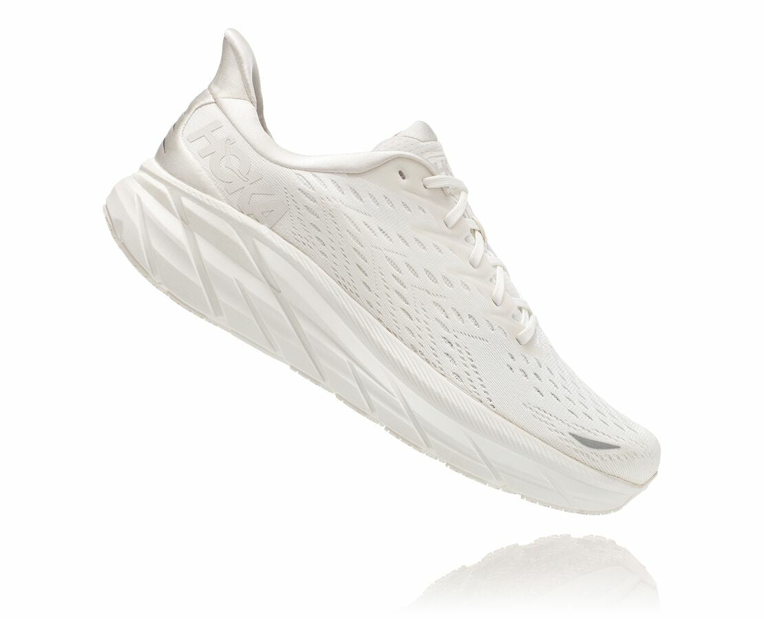 Women's Clifton 8 - White / White