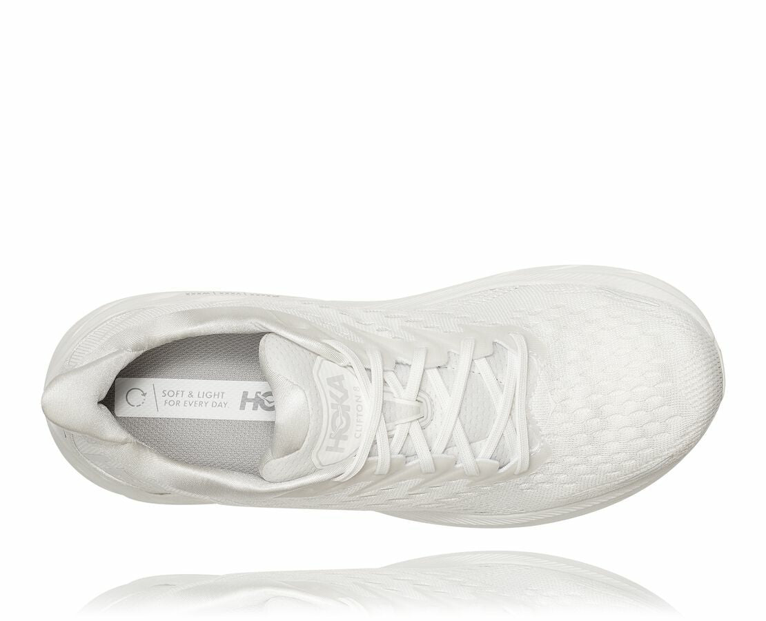 Women's Clifton 8 - White / White