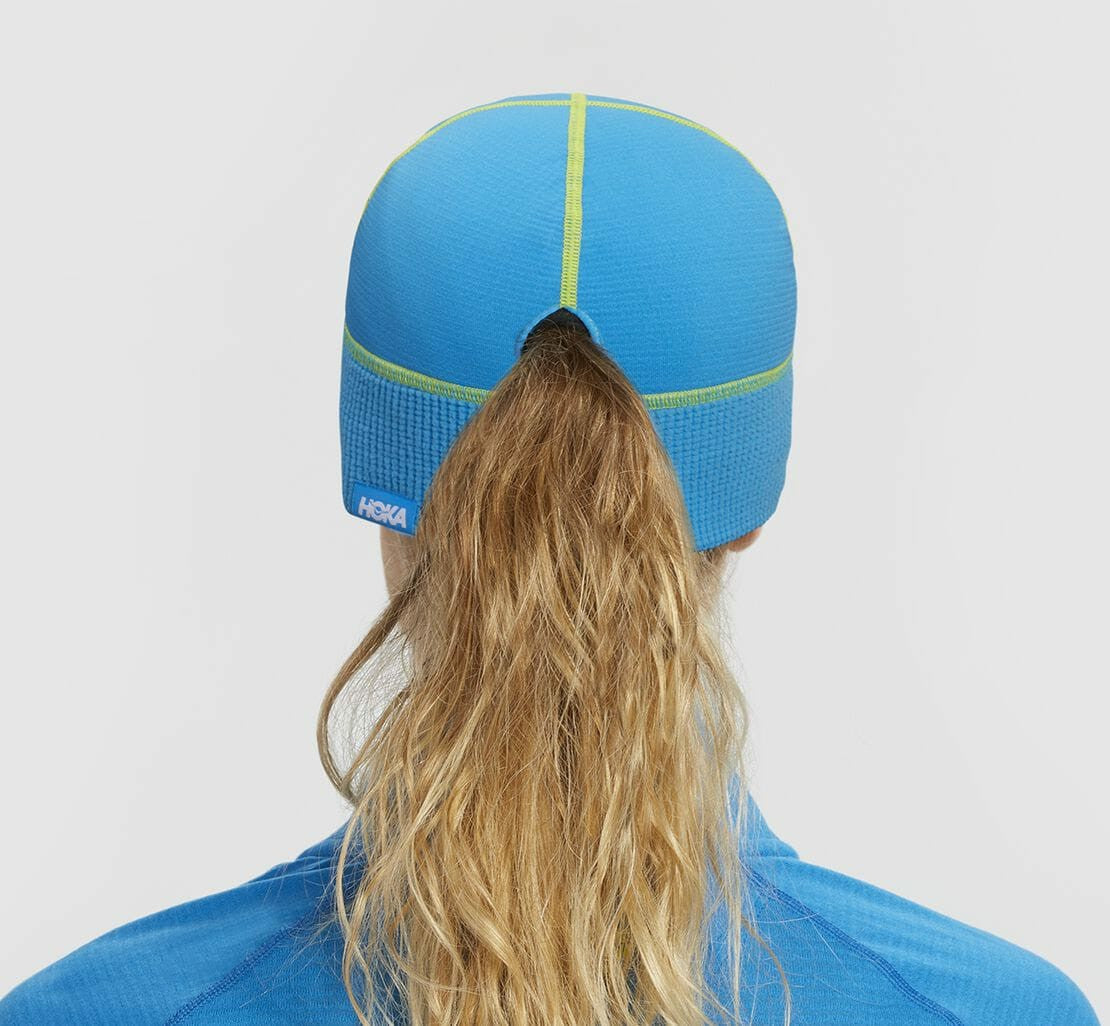 Women's Performance Beanie - Diva Blue / Citrus
