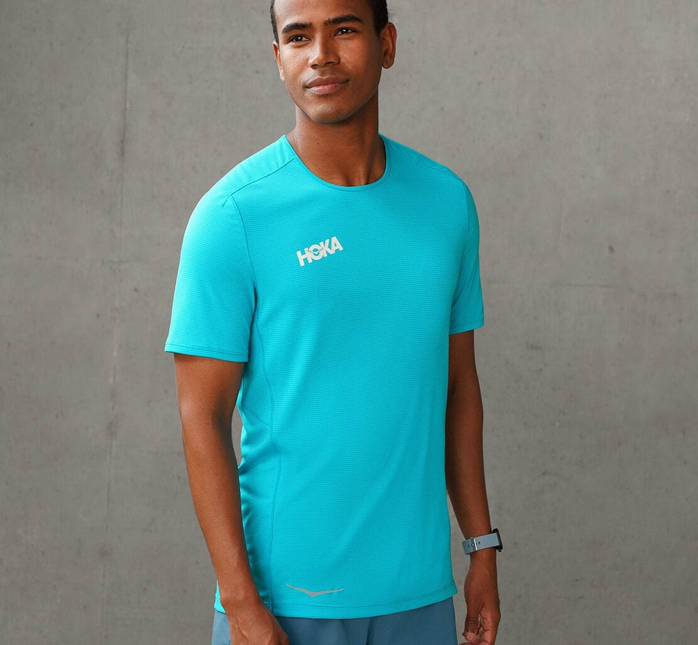Men's Performance Short Sleeve - Scuba Blue