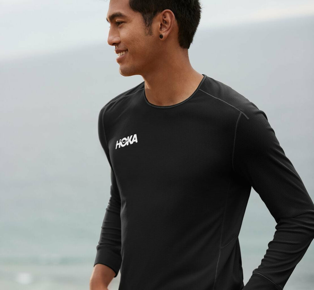 Men's Performance 3/4 Sleeve - Black