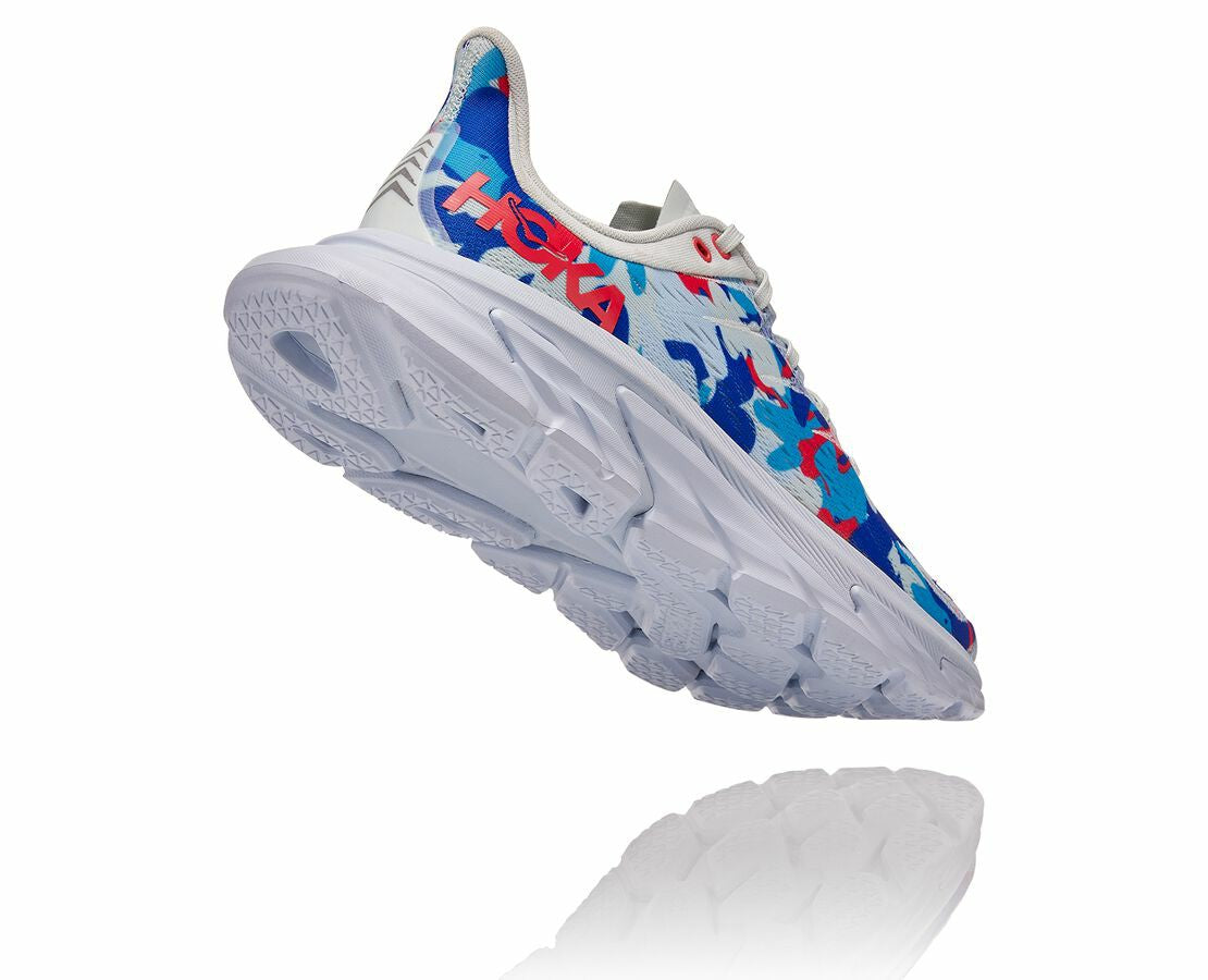 All Gender Clifton Edge Geometric - Ballad Blue / Blue Flower