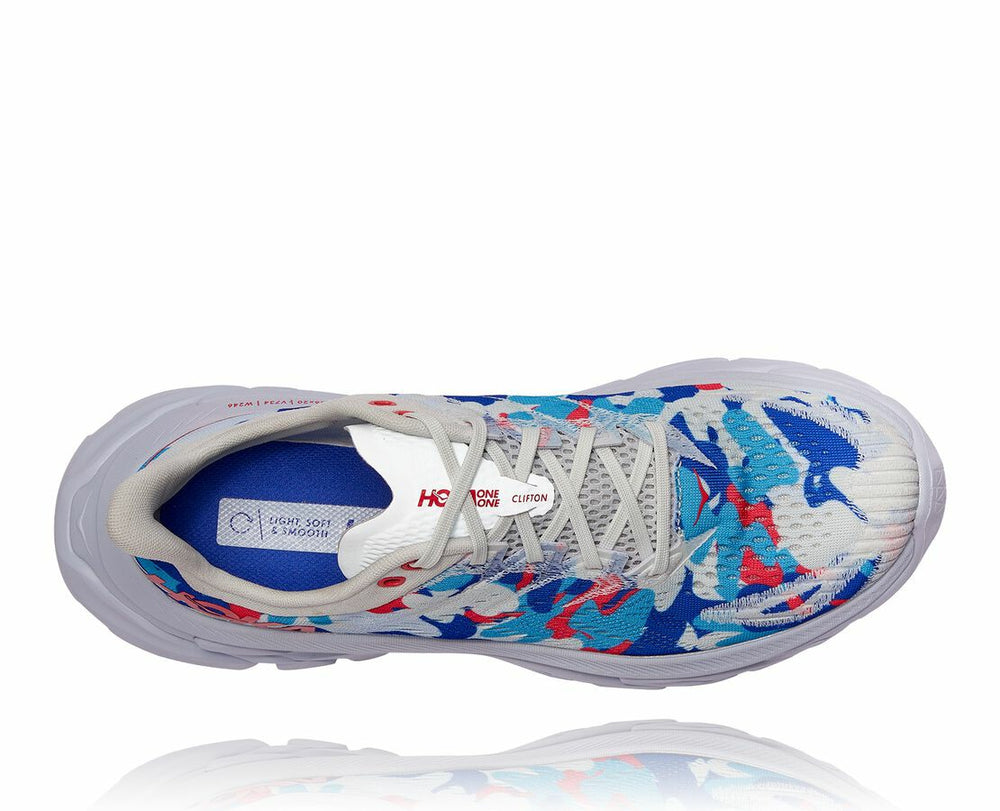 All Gender Clifton Edge Geometric - Ballad Blue / Blue Flower