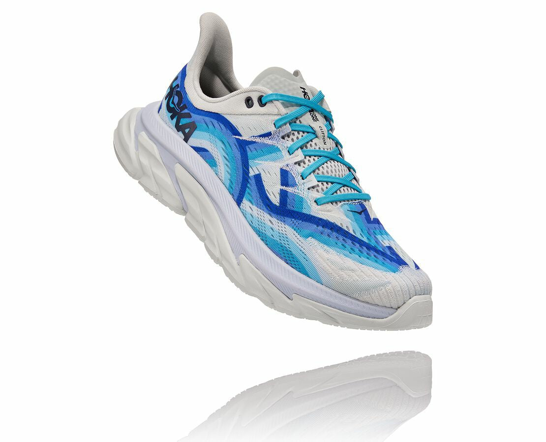 All Gender Clifton Edge Geometric - Dazzling Blue / Blue Flower