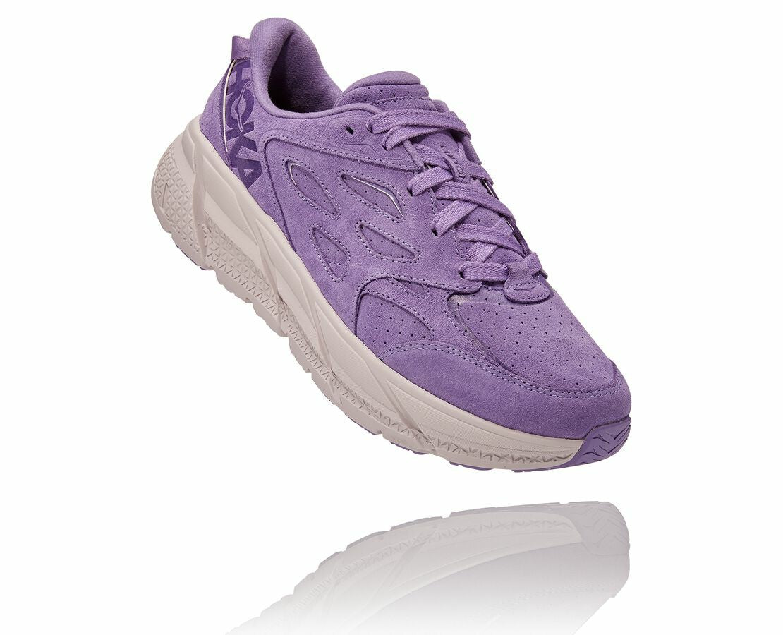 All Gender Clifton L Suede - Chalk Violet / Lilac Ash