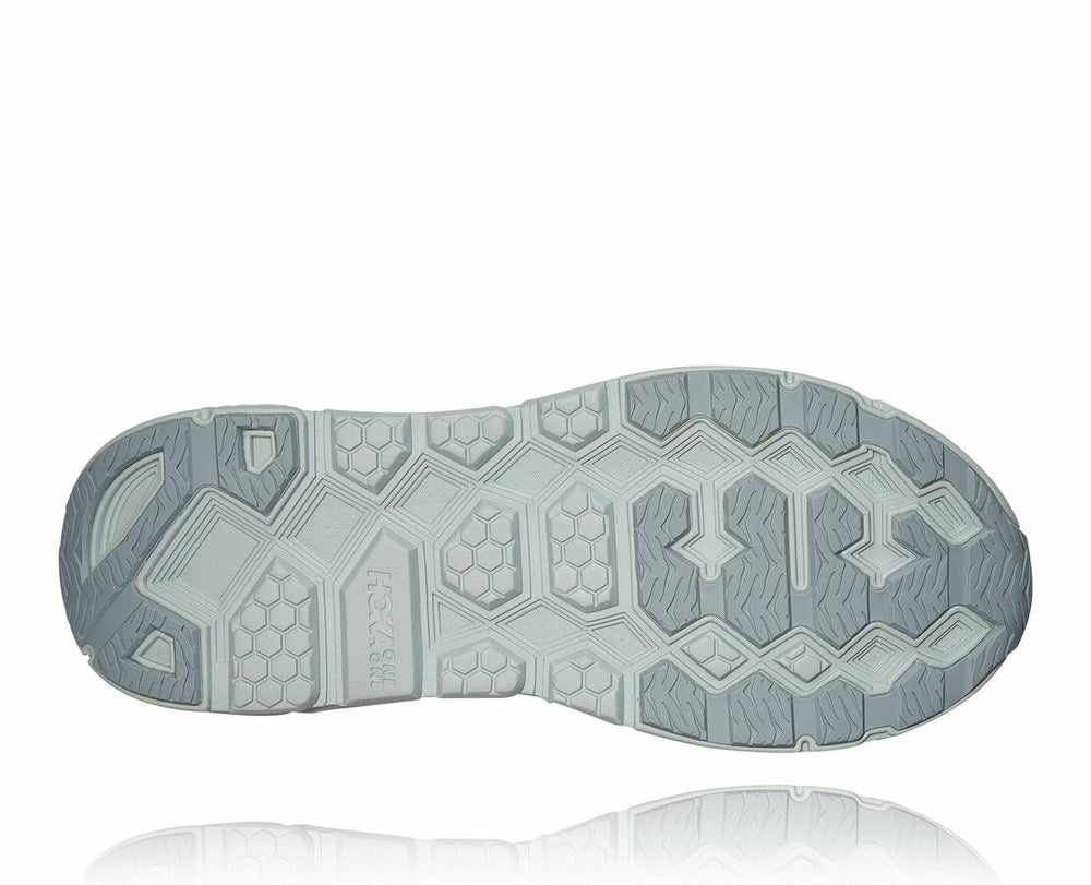 All Gender Clifton L Suede - Grey Mist / Misty Blue